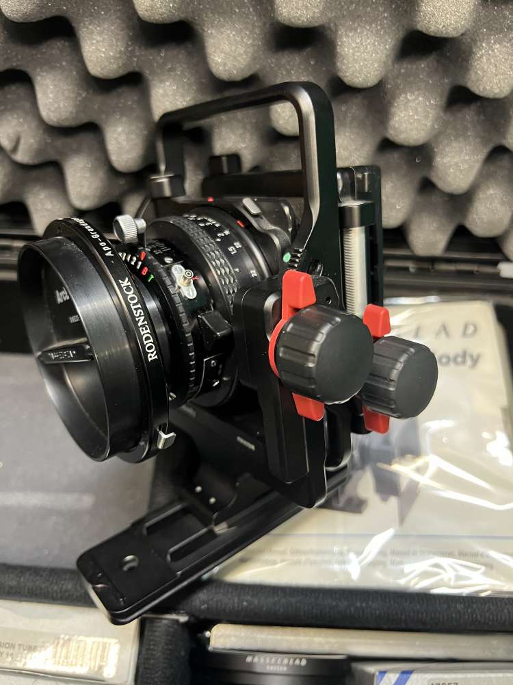 Hasselblad Arcbody with Rodenstock APO-Grandagon 45mm Full