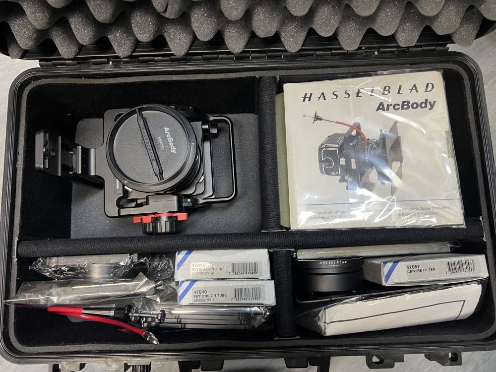 Hasselblad Arcbody with Rodenstock APO-Grandagon 45mm Full