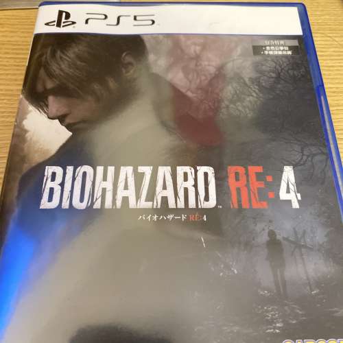 PS5 Resident Evil 4 remake (日版封面）有中字幕