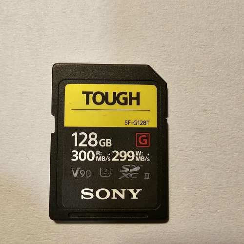 Sony TOUGH 128GB SF-G128T/T1 [R:300 W:299]