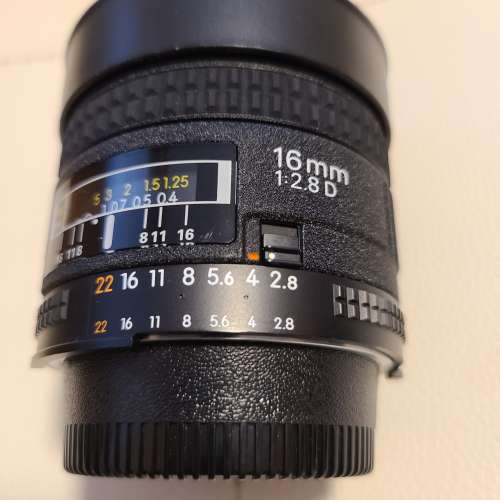 Nikon 16mm f2.8D