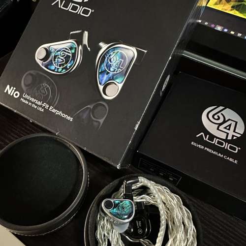64 Audio Nio + Silver Premium Plus Cable