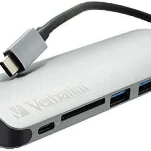 Verbatim 6合1 USB Type-C 集線器 6-in-1 USB-C Hub