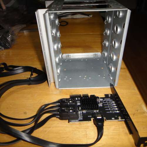 Sedna - PCIe 2 x Gen III to 5 x SATA 6G Adapter Card (Support Software RAID)