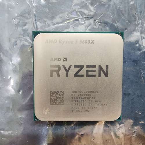 AMD Ryzen 5 5600x(CentralField單行貨，三年保固至2024年3月）