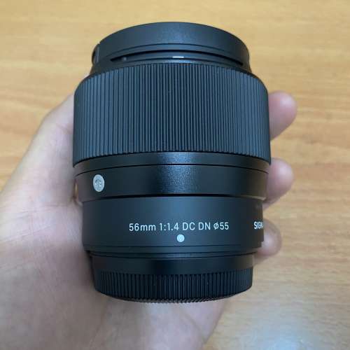 sigma 56mm f1.4 fuji xmount for fujifilm 行 二手或全新自動對焦鏡頭, 攝影產品