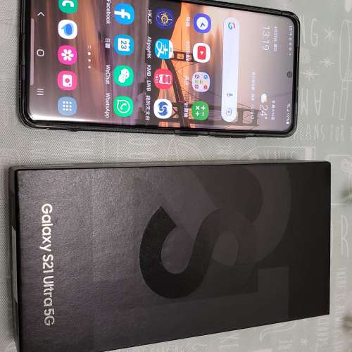 Samsung  Galaxy S21 Ultra 5G 93%新，行貨