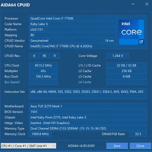 Intel i7-7700K