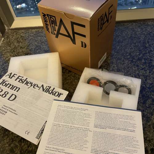 Nikon AF 16 2.8 Fisheye