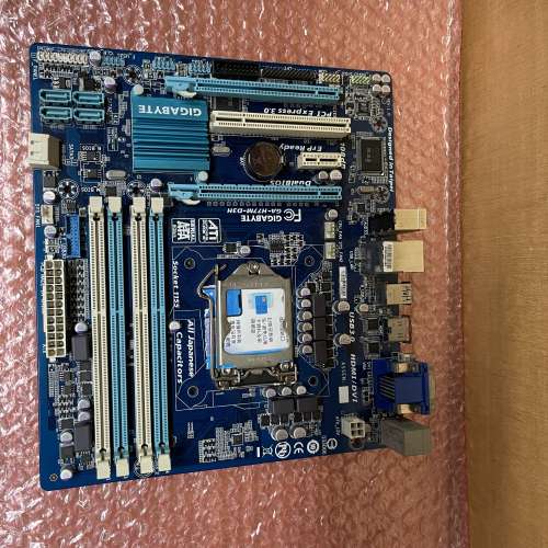 二手 GIGABYTE H77M-D3H H77 DDR3 LGA1155 MATX MB