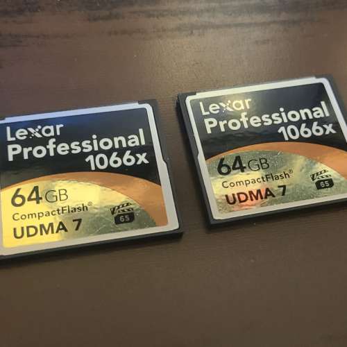 Lexar Professional 1066x 64GB - Compact Flash x 2