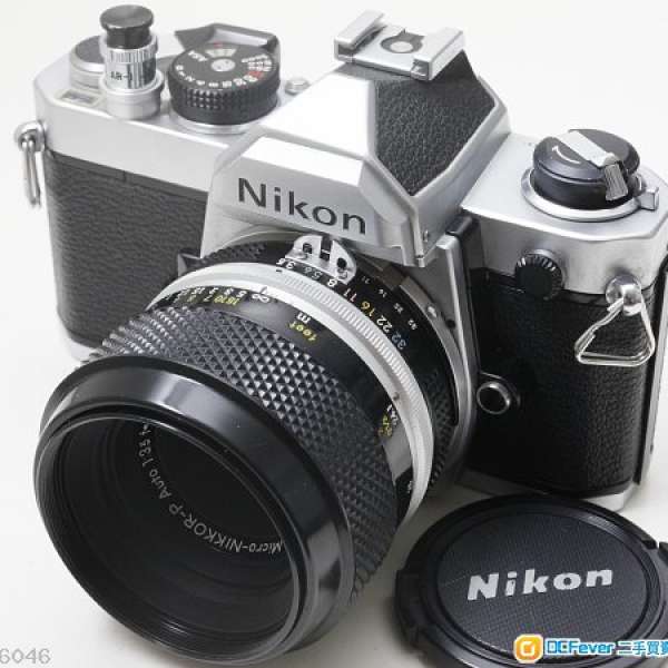 Nikon Micro-P 55 /3.5 non-AI (更換原庒AI ) 藝康最出名嘅手動微距鏡 適用全線Nik...