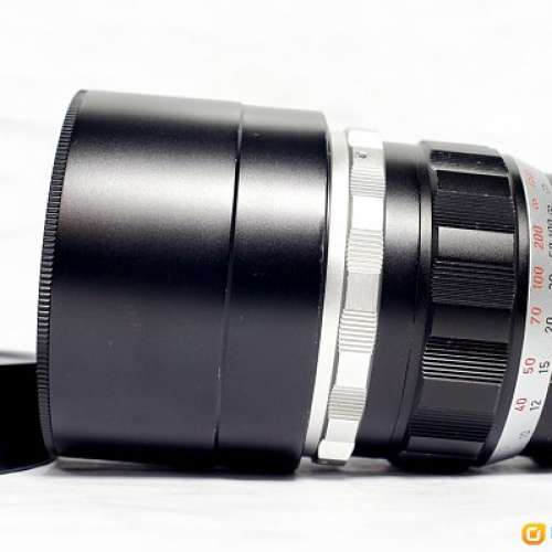 Leica Telyt 200mm f4, West Germany (15光圈葉, 接近90%)