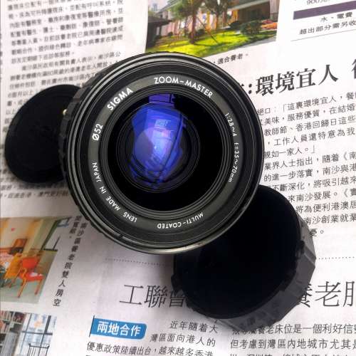 大光圈 F 2.8 至 4 鏡 35 至 70 毫米  Nikon 單反機手動推拉变焦 sigma 製