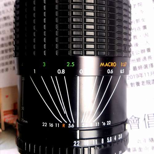 大光圈 F 2.8 至 4 鏡 35 至 70 毫米  Nikon 單反機手動推拉变焦 sigma 製