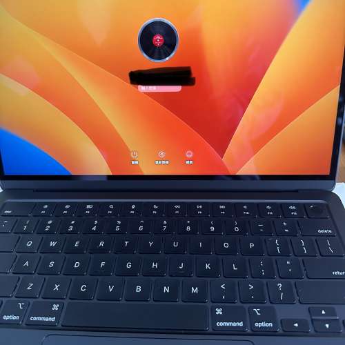 MacBook Air M2, 午夜暗色 99.9% new 8G 512G,保養至2027年1月