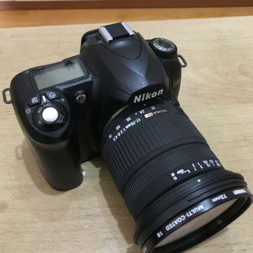 平用Nikon d50 連sigma 17-70mm 2.8-4.5十55-200mm 9成新以上