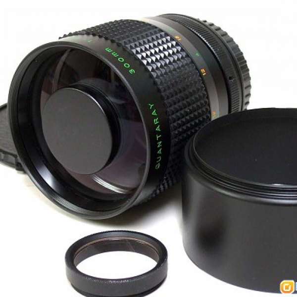 Quantaray 300mm f5.6 Mirror Lens Canon or Nikon mounts...