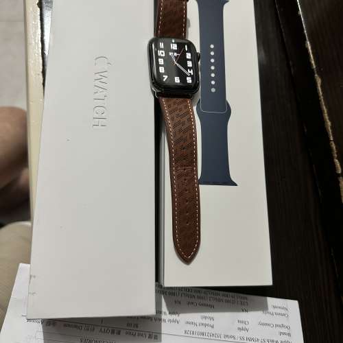 Apple Watch Series 7不銹鋼藍寶石面LTE 94%新