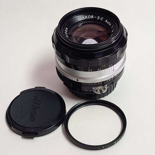 Nikon Nikkor-S.C Auto 50mm f1.4 - 已換 Nikon 原廠 AI mount。