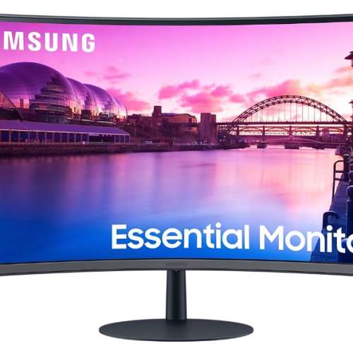 新買 Samsung 三星 27吋曲面顯示器 Curved Monitor