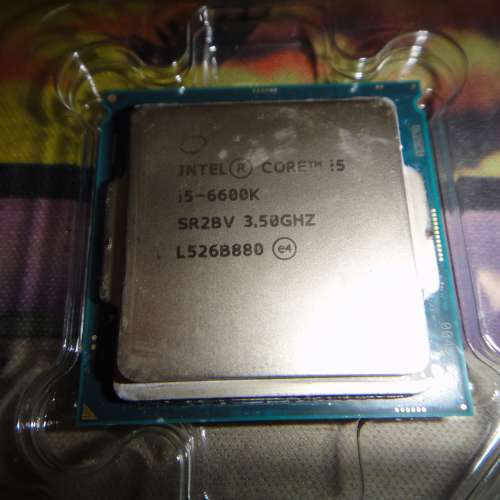 Intel Core i5-6600K 處理器 3.5GHz  Socket 1151