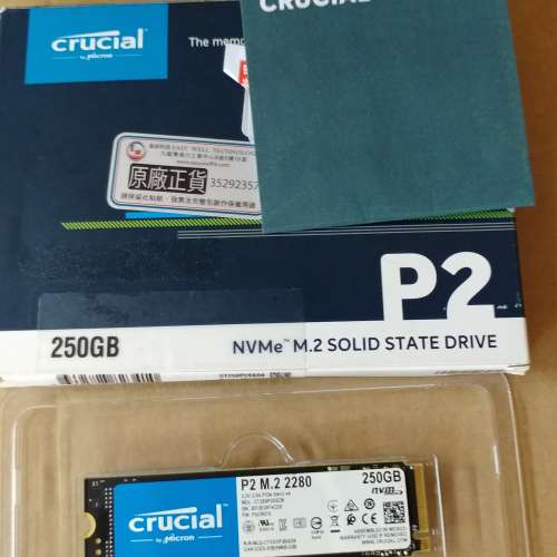 Crucial M.2 P2 250GB NVMe