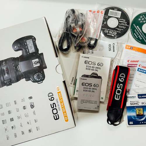 Canon EOS 6D + 24-105 Kit set 有盒