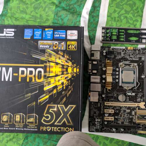 i5 4440 + Asus H87M-PRO + 4G DDR3 RAM