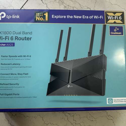 TP-Link AX1800 Wifi6 router