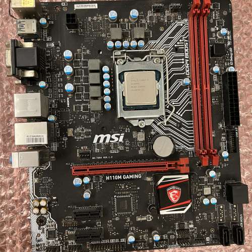 I5 6600K / MSI H110M GAMING / KLEVV DDR4 2133 8GB X 2 / MAXPOWER 500W 火牛