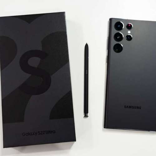 99%new Samsung s22 ultra 12+256GB black