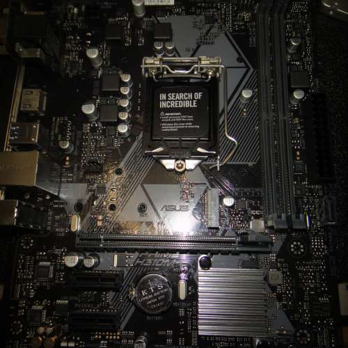 ASUS PRIME H310M-E主版 ((正版Window10Home啟動碼)) Socket 1151 支援8、9代CPU