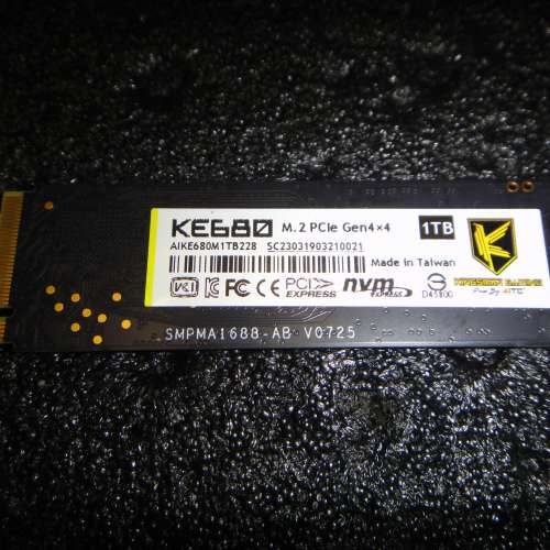 AITC Kingsman KE680 M.2 PCIe Gen4x4 NVMe SSD 1TB