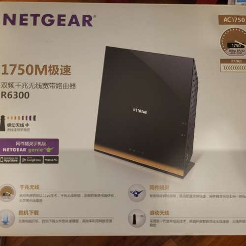 Netgear 美國網件 R6300 V2 router 路由器