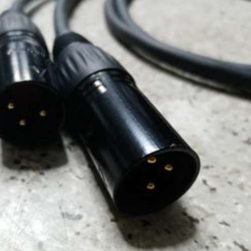 Low noise cable 1米～rca轉平行 ～平行線～ 兩款～