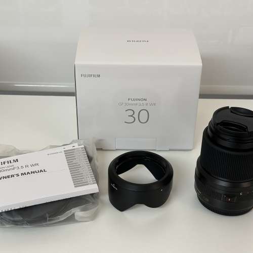 Fujifilm Fujinon_GF30mm F3.5 R WR (99% New)