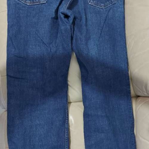 Levis 524 藍色牛仔褲 34吋