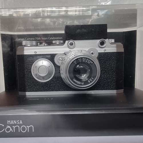 CANON 75TH YEAR CELEBRATION HANSA 相機模型