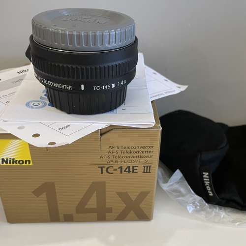 Nikon TC-14E III (98% new) box set