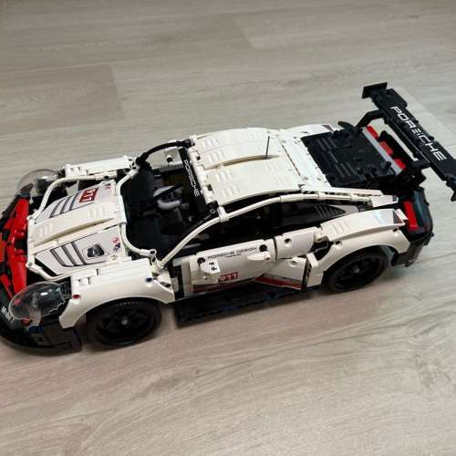 Porsche 911 已砌 非 lego 保時捷 跑車 積木 有說明書