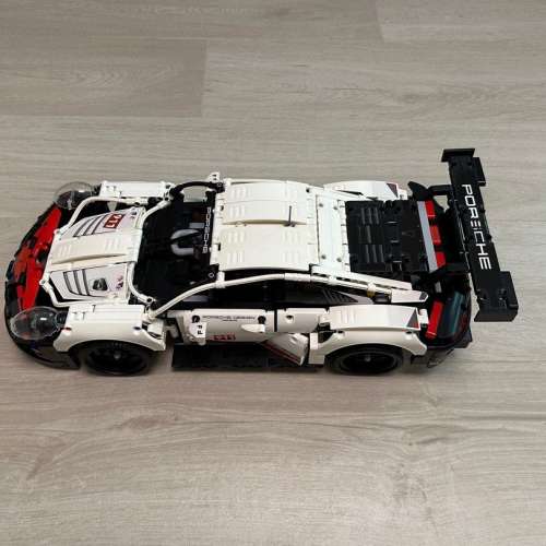 Porsche 911 已砌 非 lego 保時捷 跑車 積木 有說明書