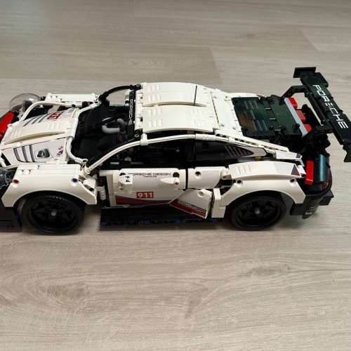 Porsche 911 已砌 非 lego 保時捷 跑車 積木 有說明書