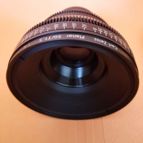 Carl Zeiss Planar CP.2 50mm f/1.5 EF-mount 蔡司電影鏡 Compact Prime Cine Supe...