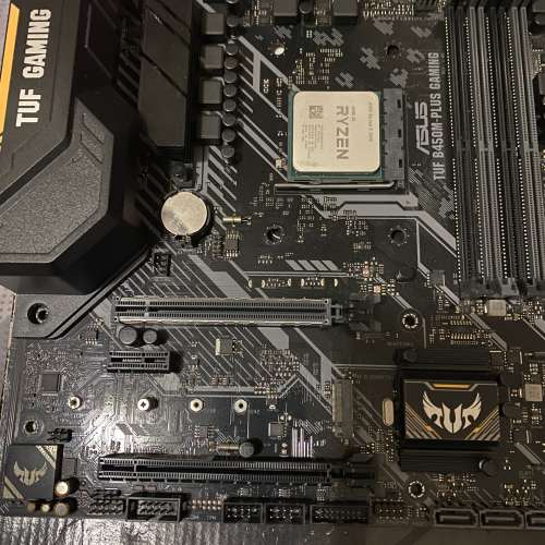 AMD 3600連ASUS TUF B450M-PLUS GAMlNG底板