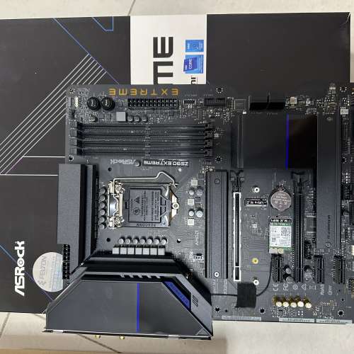 95新 行貨 Asrock Z590 Extreme 底板 (送 GTX760 卡）