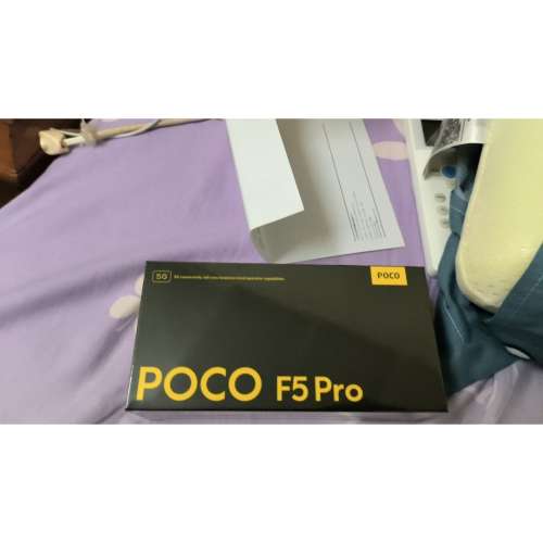 Poco f5 pro 珍珠白已開封（可換i12 pro 128)