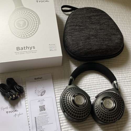 Focal Bathys 頭戴式降噪無線耳機(有保養）