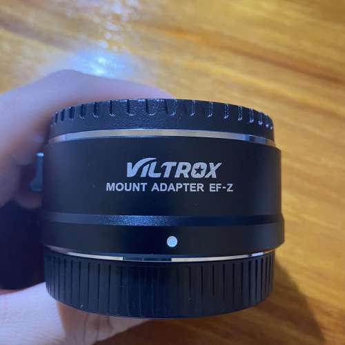 新淨 唯卓 Viltrox EF-Z 自動對焦轉接環 (Canon EF 鏡頭 轉 Nikon Z 相機)