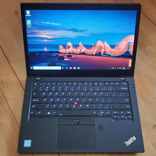 90%New Lenovo Thinkpad T470S i7 7600U 12G Ram 256G SSD 14